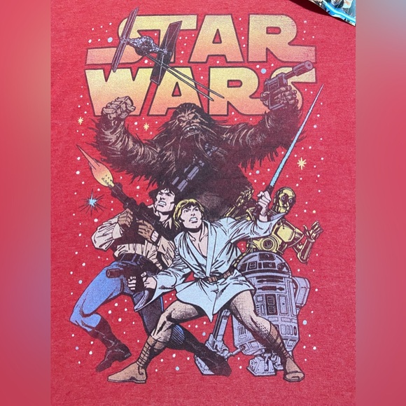 Star Wars Graphic T-shirt Res Short Sleeve Crewneck Size Small NWT - Picture 1 of 9